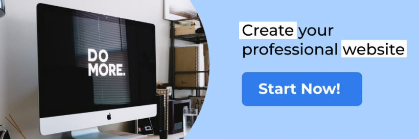 Create your professional website