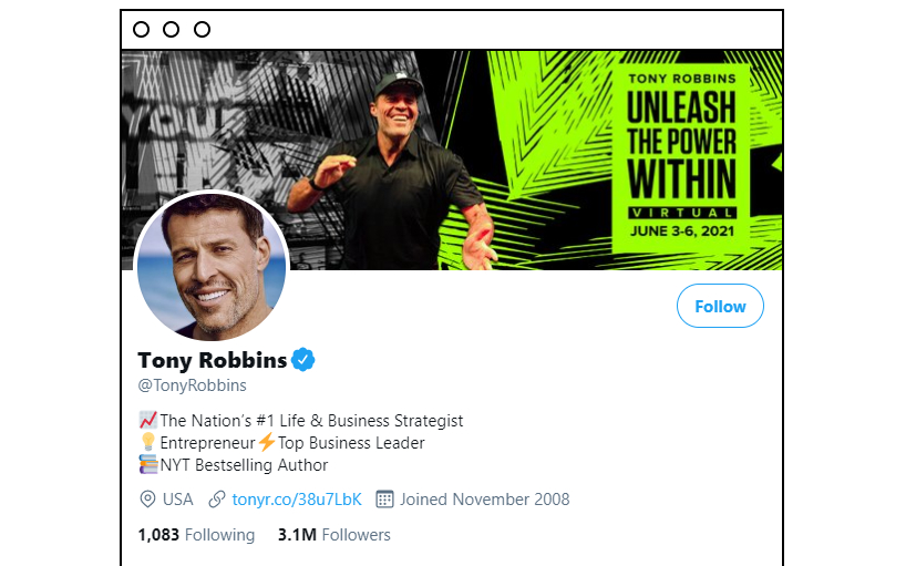 @TonyRobbins