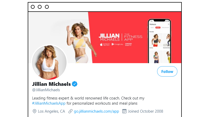 @JillianMichaels