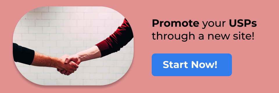 Promote your brand with a new site Get started