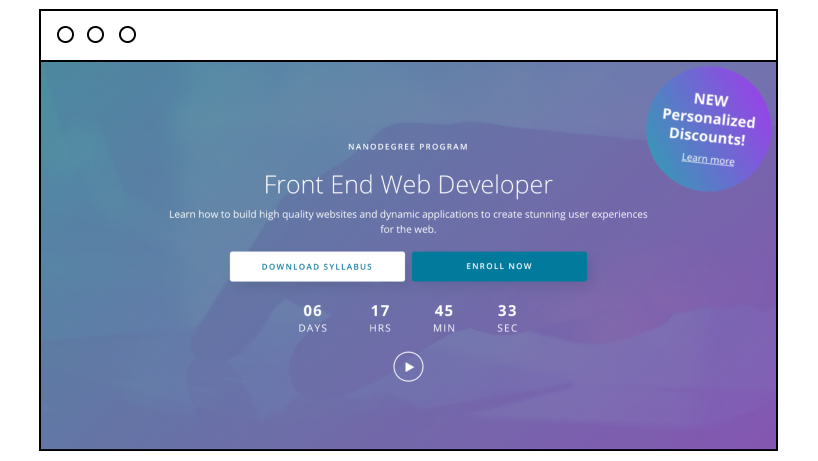 Frontend Development Nanodegree